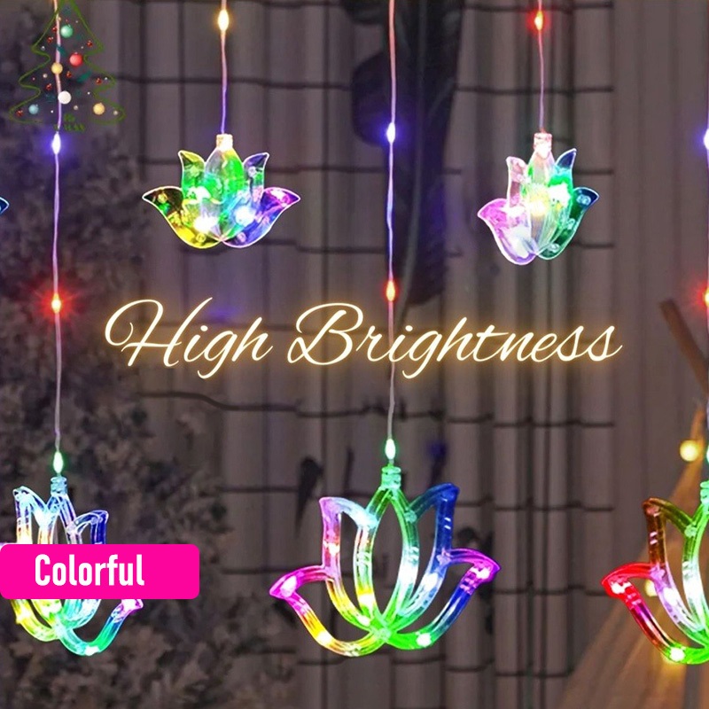 Lighting Wedding Outdoor - Guirlande lumineuse rideau de 4M à