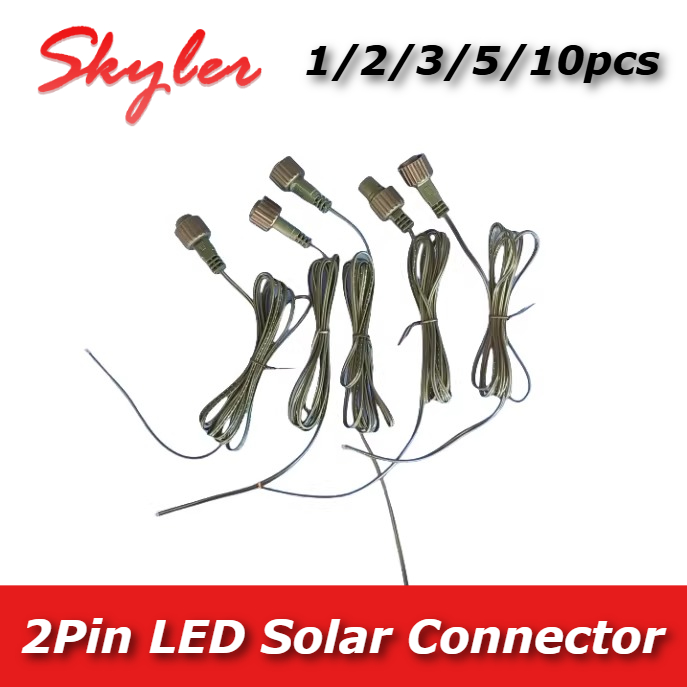 Outdoor Lighting Extension Cable - Connecteur LED 2 broches avec câble