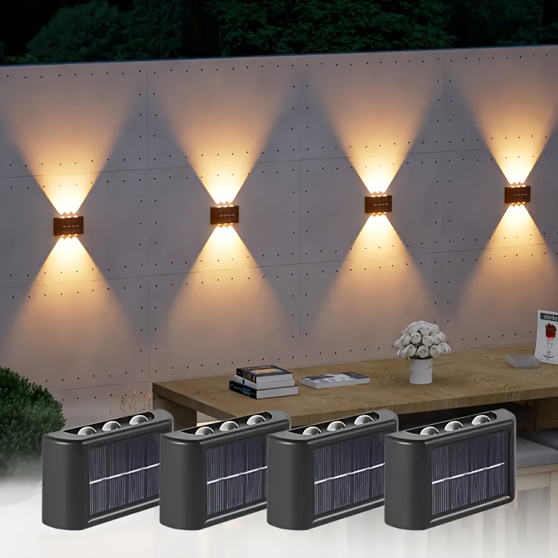 Outdoor Lighting Waterproof - Lampe solaire LED extérieure étanche, éclairage