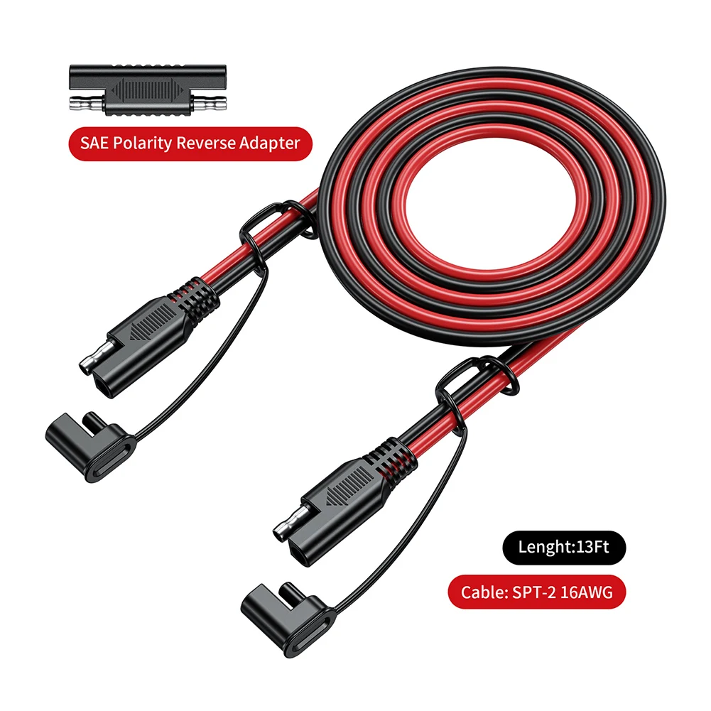 Outdoor Lighting Extension Cable - Câble d'extension d'alimentation automobile SAE vers