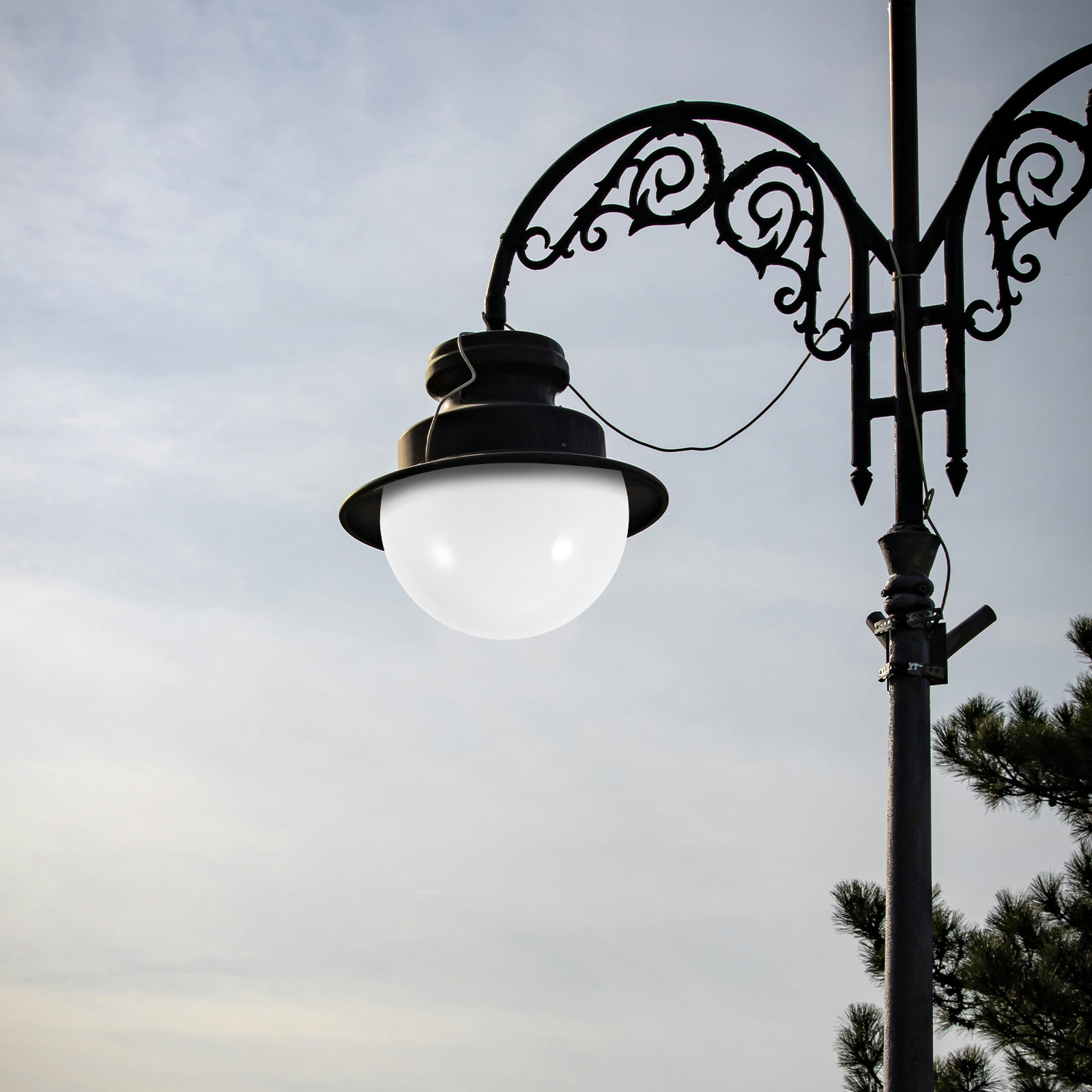 Outdoor Yard Lighting Fixtures - Abat-jour de remplacement pour lampadaire mural,