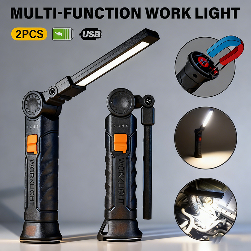 Outdoor Lighting Types - Lampe de poche LED COB Portable,