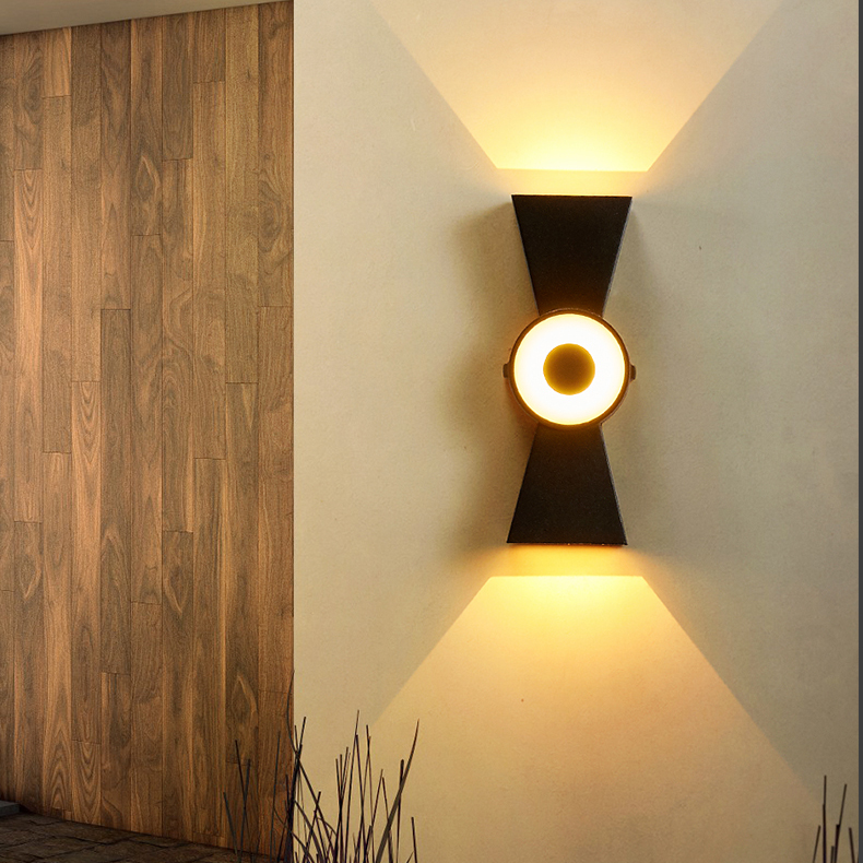 Outdoor Yard Lighting Fixtures - Applique murale LED 6W extérieure/intérieure, éclairage