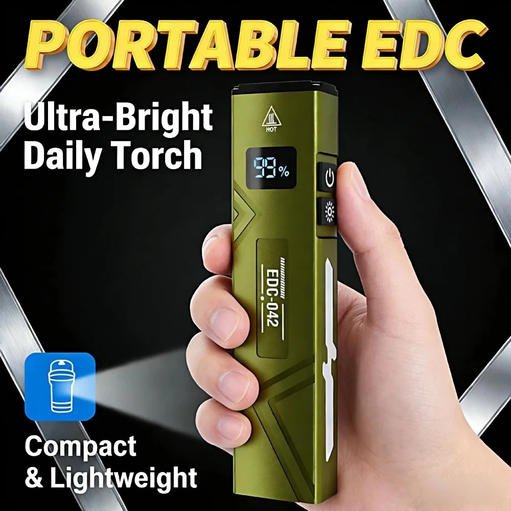 Outdoor Lighting Types - Nouvelle lampe torche EDC mini super