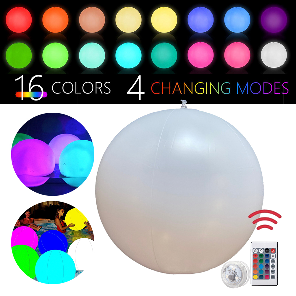 Outdoor Lighting Around Pool - 1-5PCS Boule de plage lumineuse 60/90CM