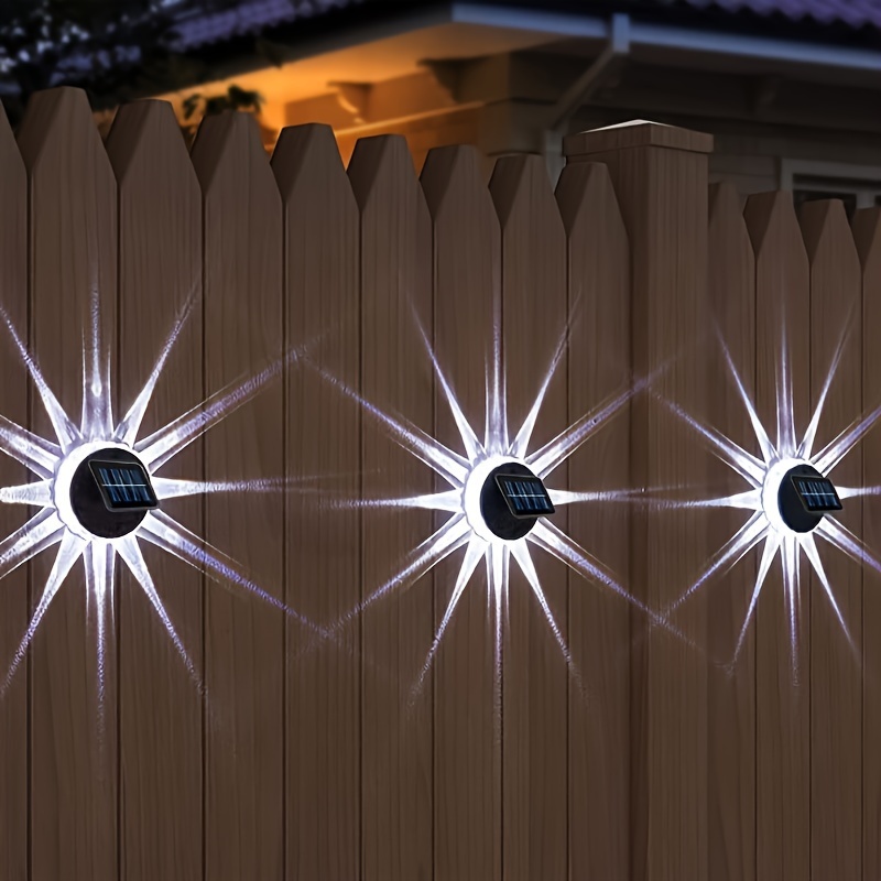 Outdoor Lighting Around Pool - 4 packs de lampes solaires LED