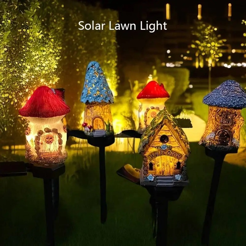Outdoor Lighting For Front Of House - Nouvelles lampes solaires en résine en