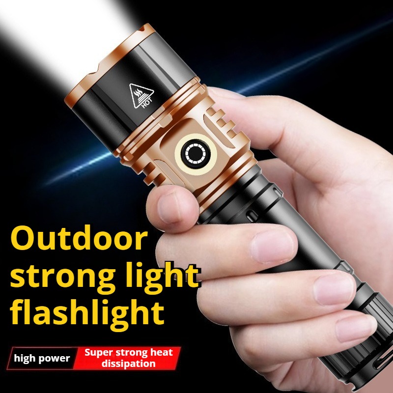 Outdoor Lighting Types - Lampe torche LED haute puissance à
