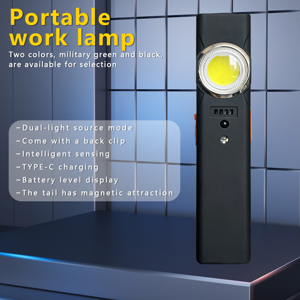 Outdoor Lighting Types - Mini lampe de travail magnétique Portable