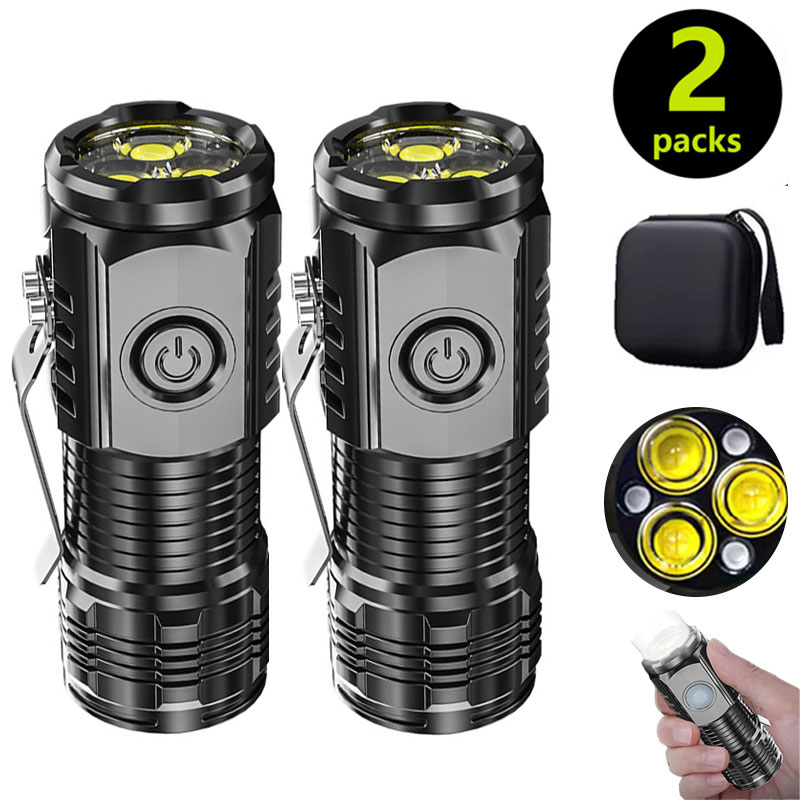 Outdoor Lighting Bollards - Mini lampe de poche 3LED avec