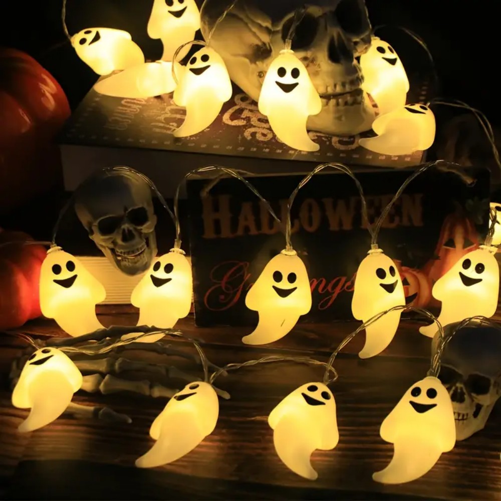 Outdoor Lighting For Front Of House - Guirlande lumineuse LED fantôme (1 pièce)