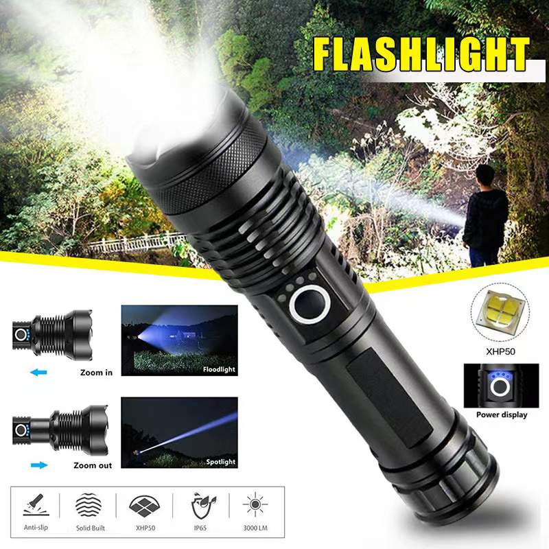 Outdoor Lighting Types - Lampe de poche LED haute puissance