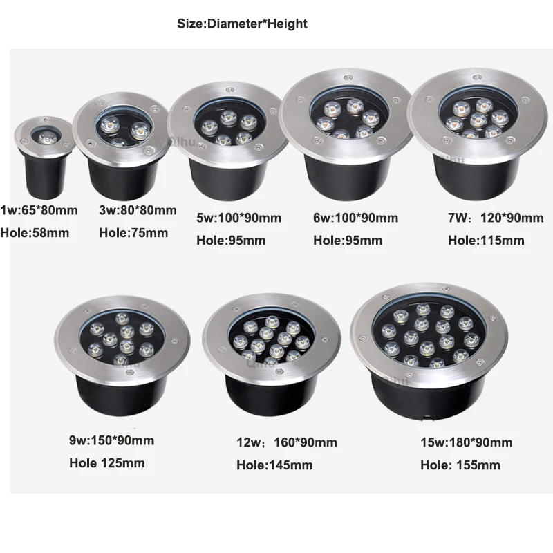 Spot Lumineux LED Encastrable  - Ground Light Recessed avis et prix