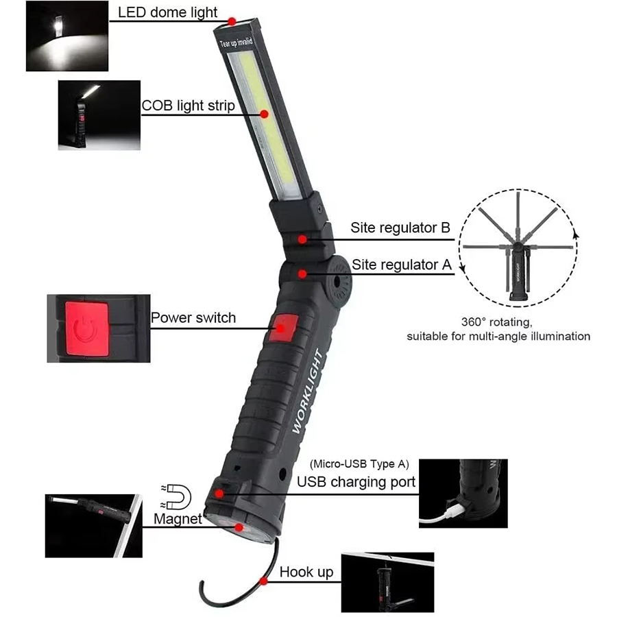 Lampe de poche LED Portable av - Outdoor Lighting Types avis et prix