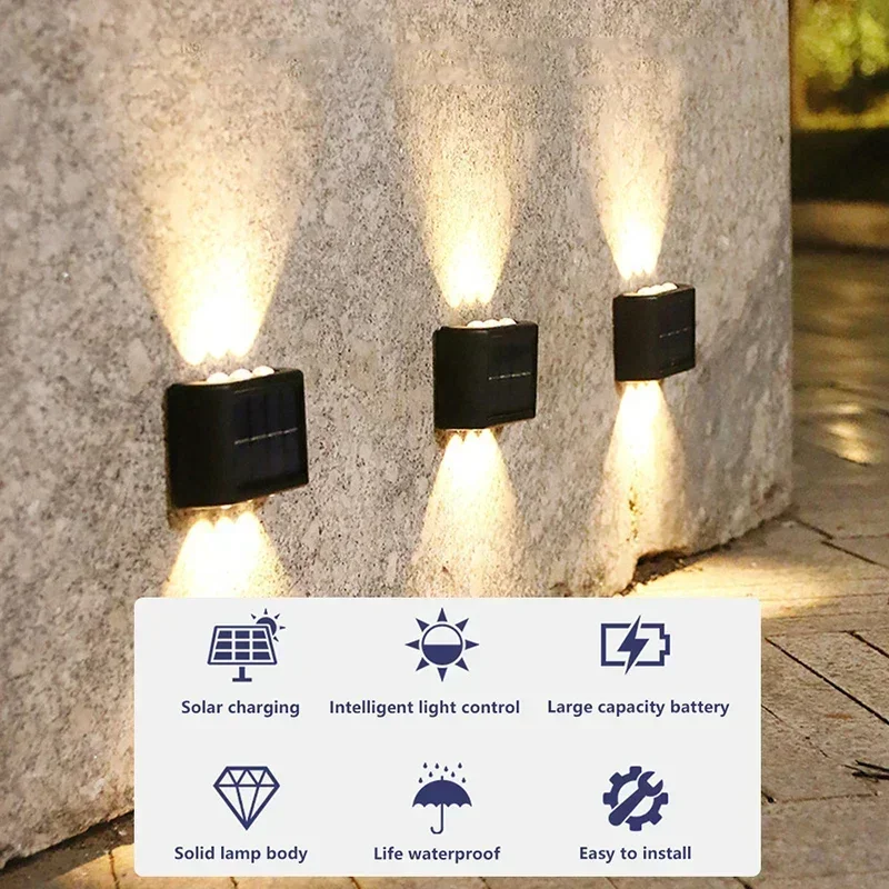 Lampe solaire LED extérieure é - Outdoor Lighting Waterproof avis et prix
