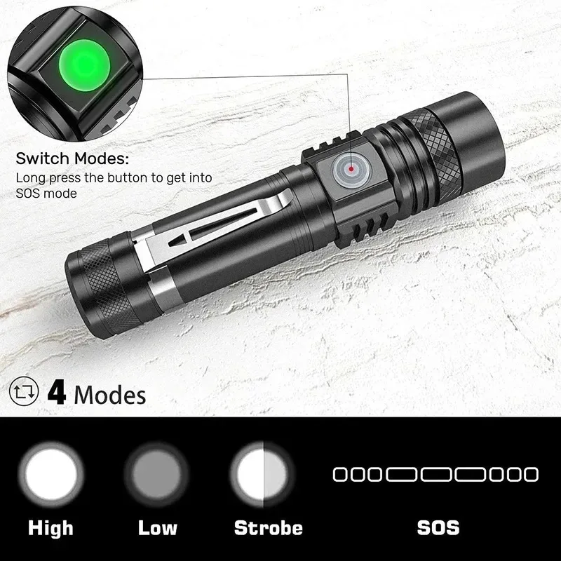Lampe de poche portative T6 Re - Outdoor Lighting Ideas avis et prix