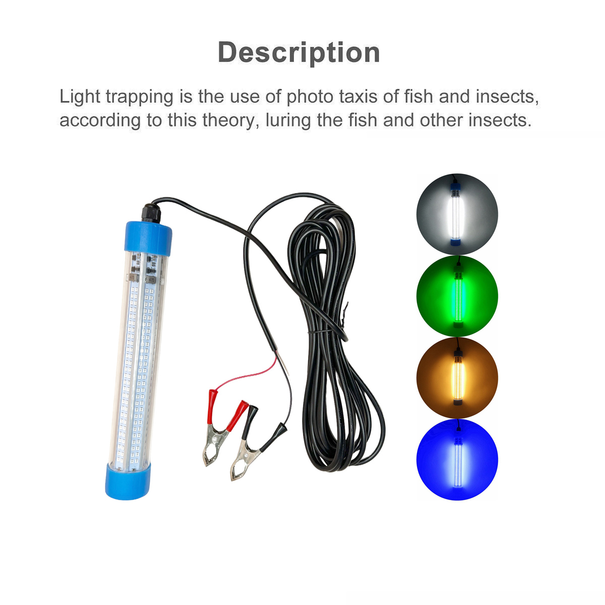 Lampe de pêche sous-marine LED - Pond Light Submersible avis et prix