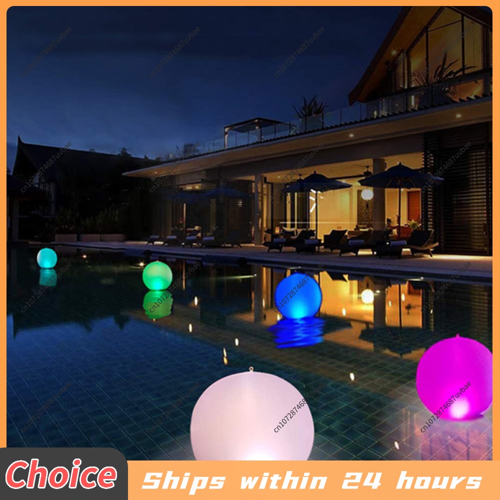 Ballon LED Gonflable pour Pisc - Outdoor Lighting Around Pool avis et prix