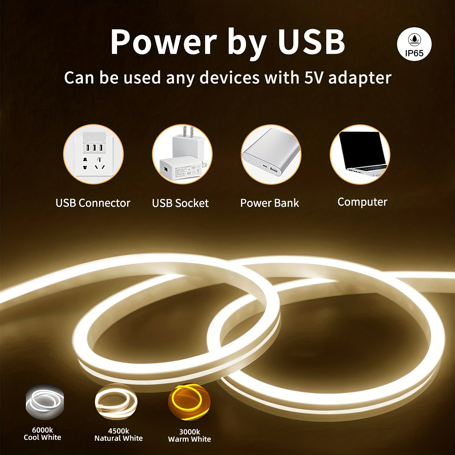 Bande lumineuse LED néon 5V US - Outdoor Lighting Switch avis et prix