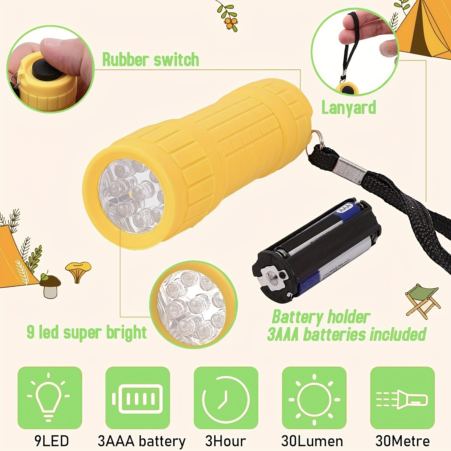 Mini lampe torche portable, ne - Outdoor Lighting Bollards avis et prix