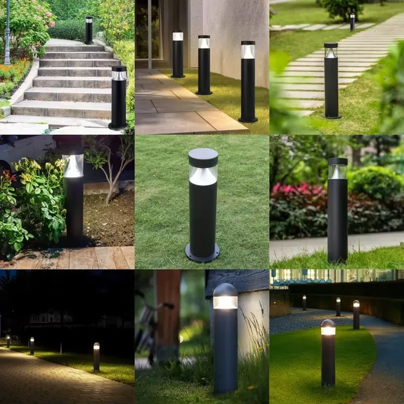 Lampadaire LED moderne en alum - Outdoor Lighting Bollards avis et prix