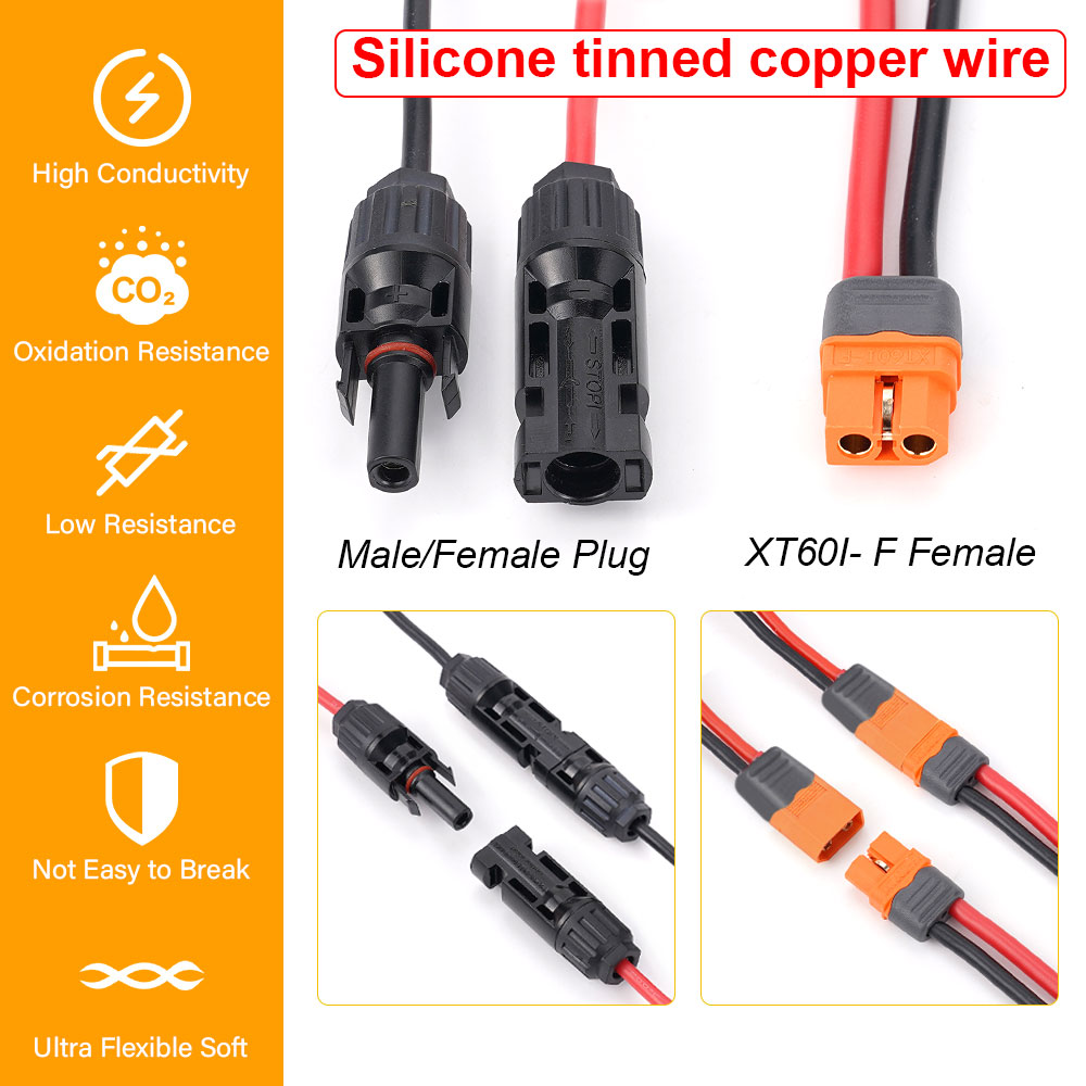 Câble de Charge solaire adapta - Outdoor Lighting Extension Cable avis et prix