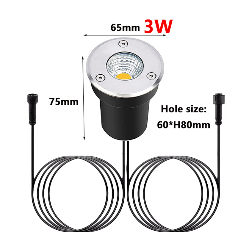 Lumière LED encastrée au sol 1 - Ground Light Recessed avis et prix