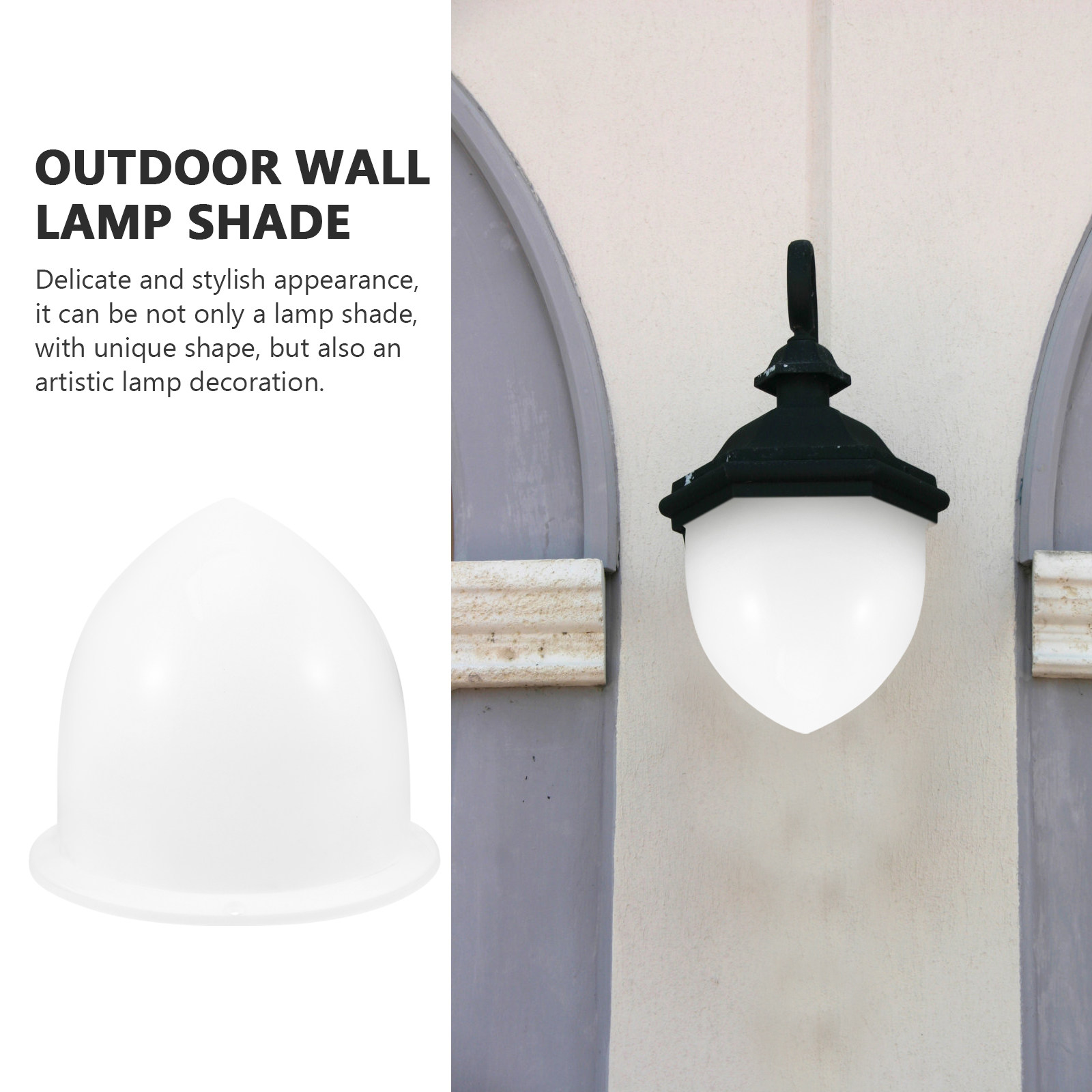 Abat-jour en plastique en form - Outdoor Yard Lighting Fixtures avis et prix