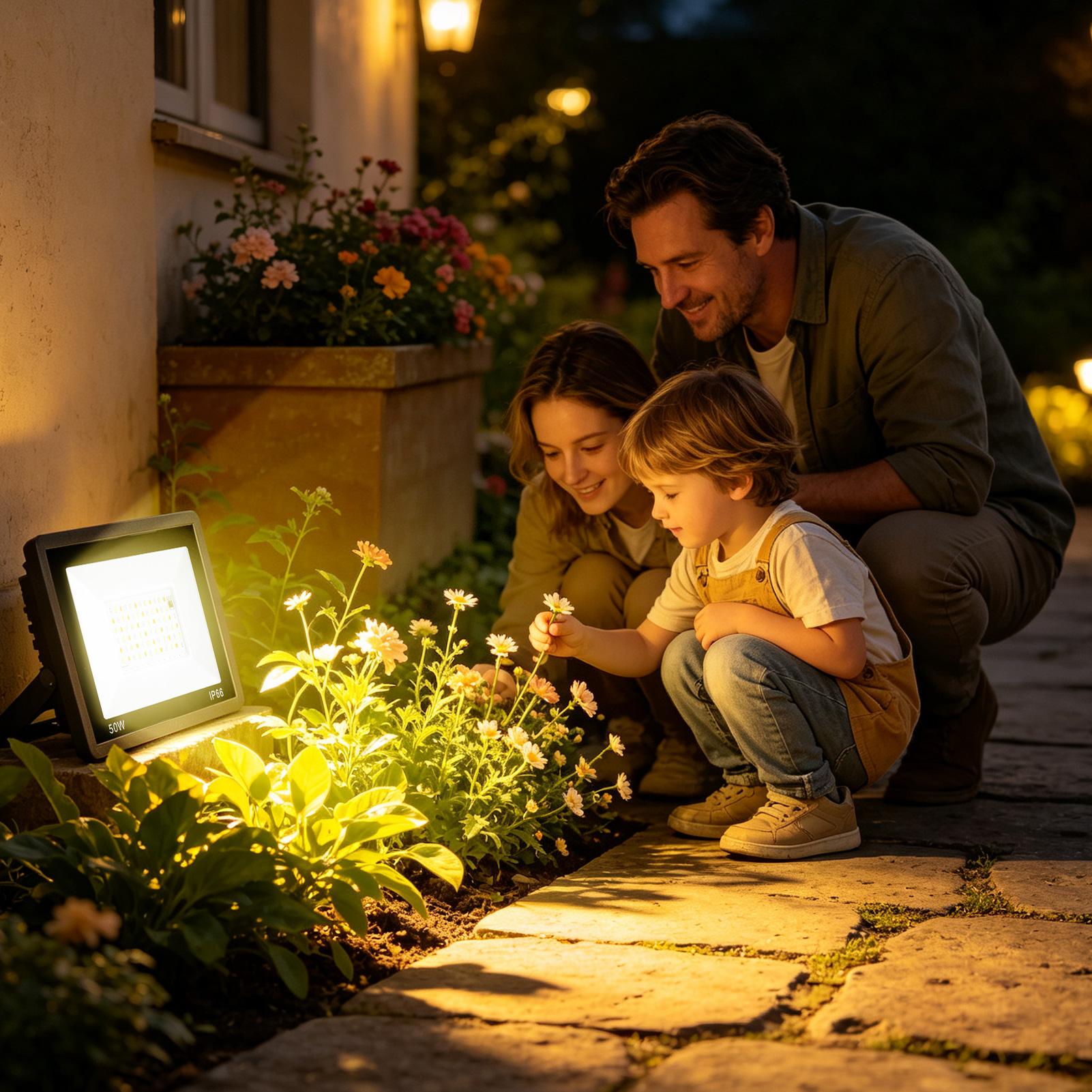 Projecteur extérieur à changem - Outdoor Yard Lighting Fixtures avis et prix
