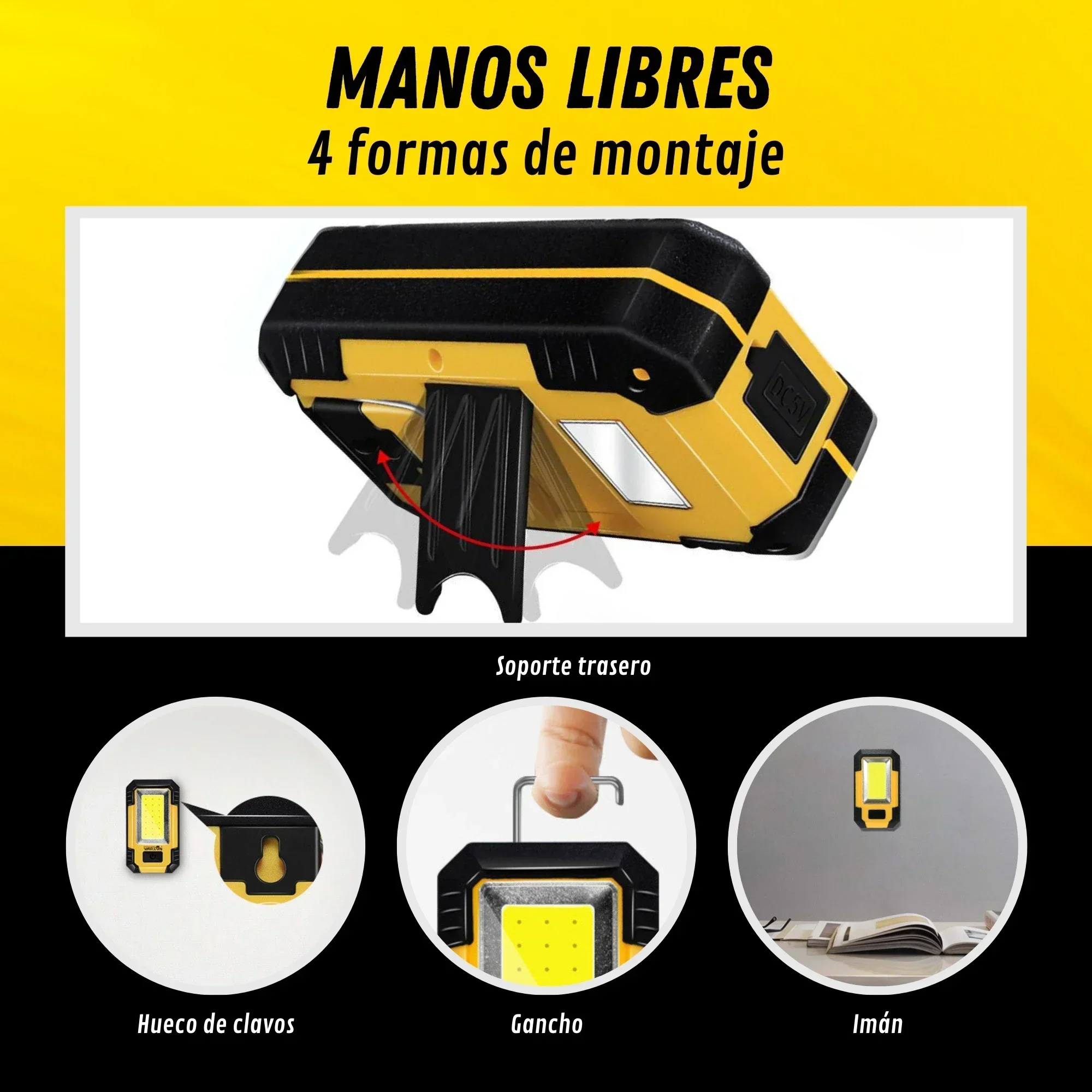 Lampe de travail rechargeable  - Outdoor Lighting Ideas avis et prix