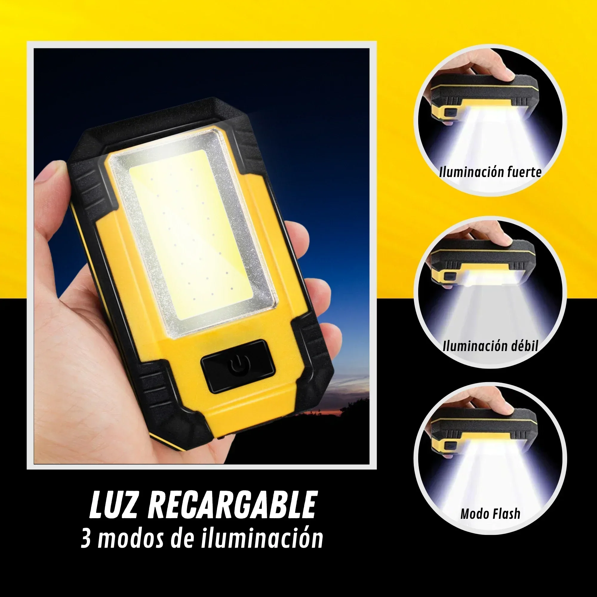 Lampe de travail rechargeable  - Outdoor Lighting Ideas avis et prix