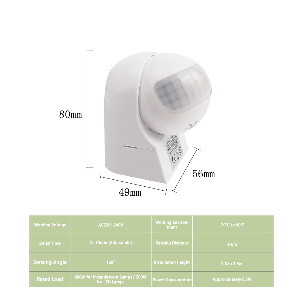 Interrupteur de Capteur de Mou - Outdoor Lighting Switch avis et prix