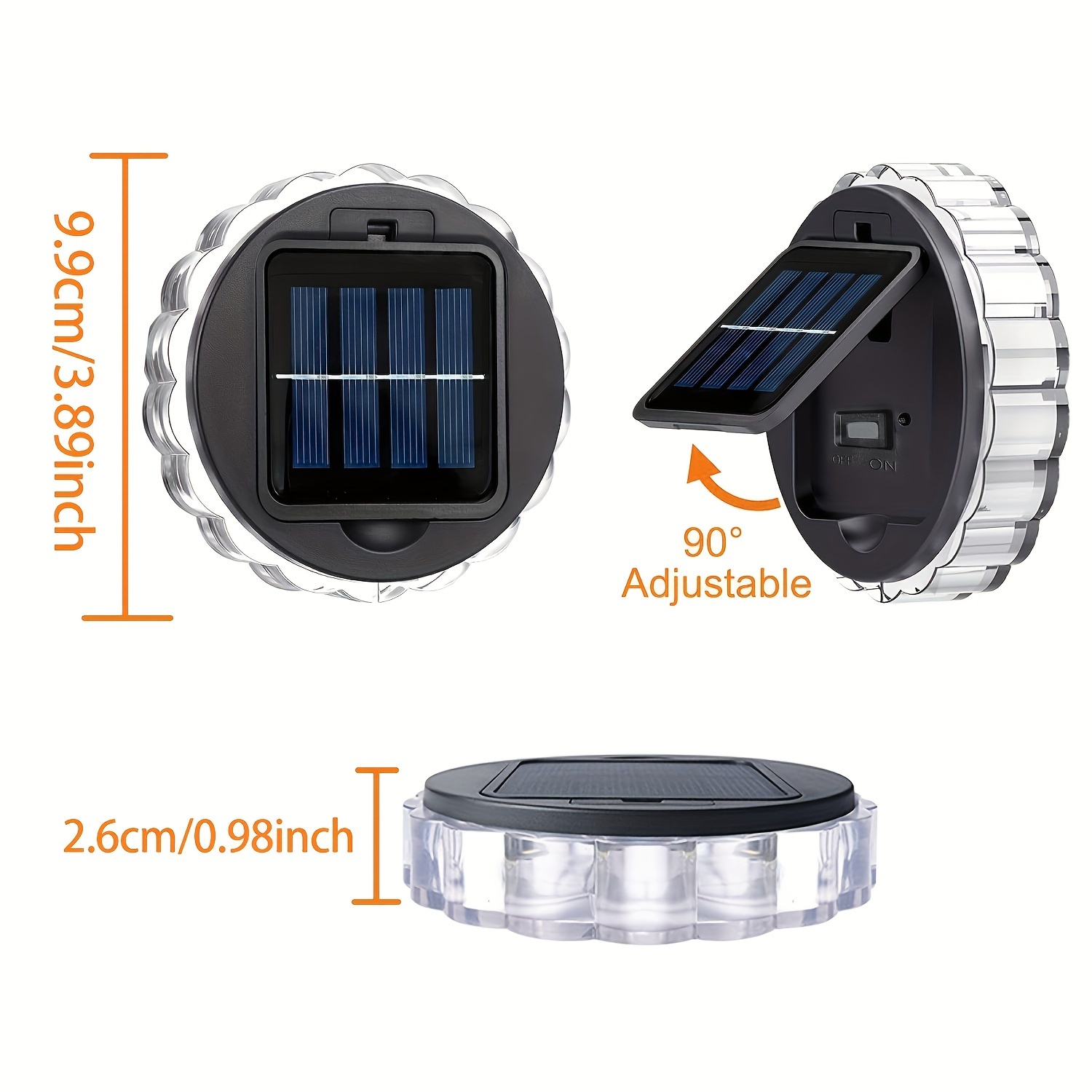 4 packs de lampes solaires LED - Outdoor Lighting Around Pool avis et prix