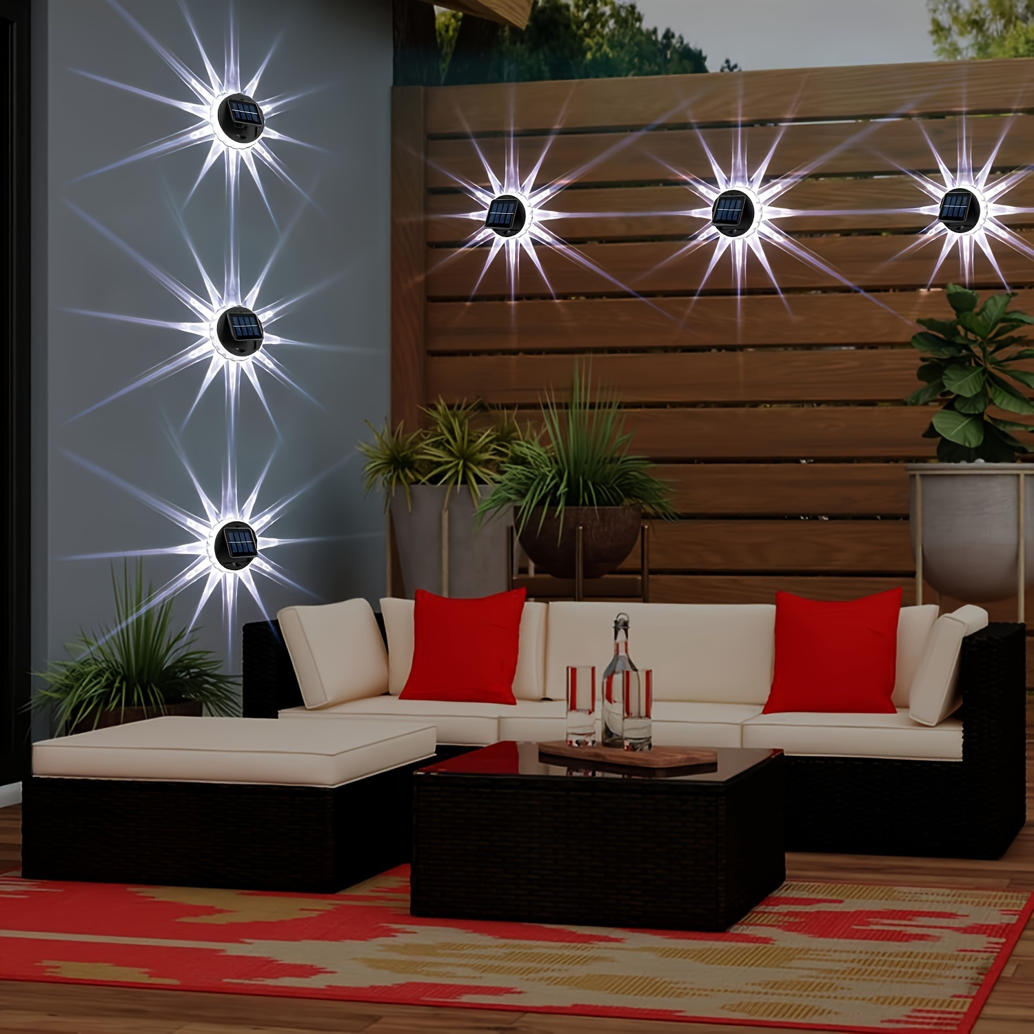 4 packs de lampes solaires LED - Outdoor Lighting Around Pool avis et prix