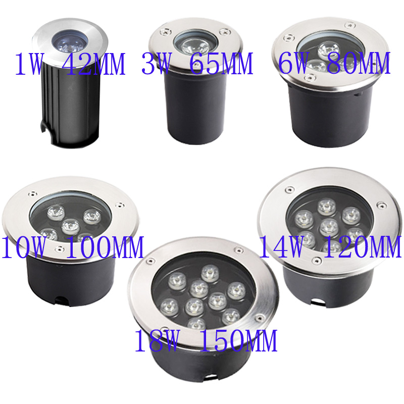 Lampes souterraines de jardin  - Ground Light Recessed avis et prix