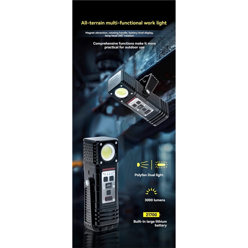 Lampe de travail LED magnétiqu - Outdoor Lighting Not Working avis et prix