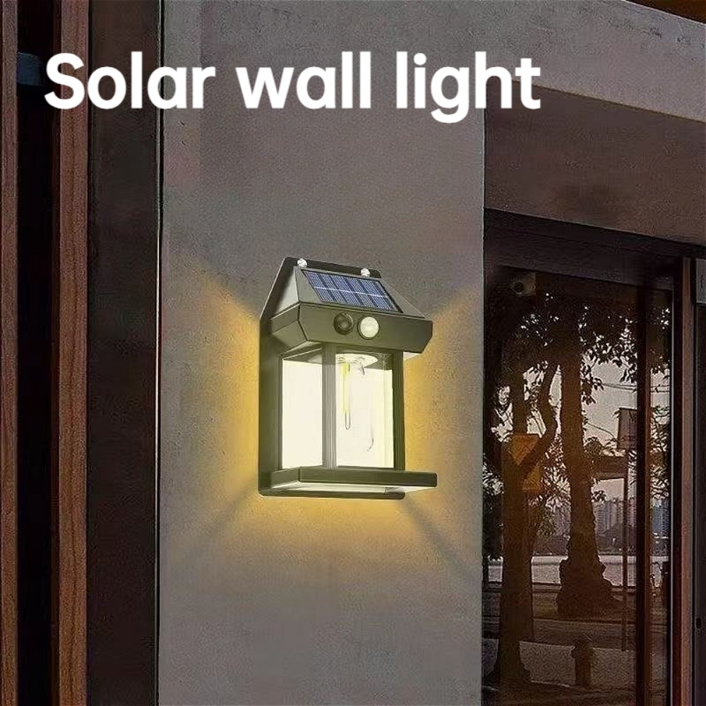 1 Lampe Murale Solaire LED Éta - Outdoor Yard Lighting Fixtures avis et prix