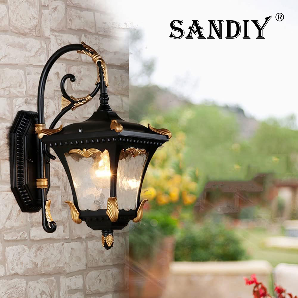 SANDIY Applique murale d'extér - Outdoor Yard Lighting Fixtures avis et prix