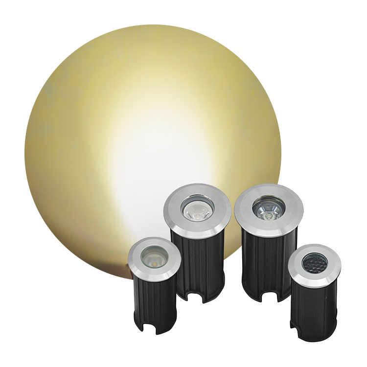 1 W/3 W DC12v IP65 LED étanche - Ground Light Recessed avis et prix