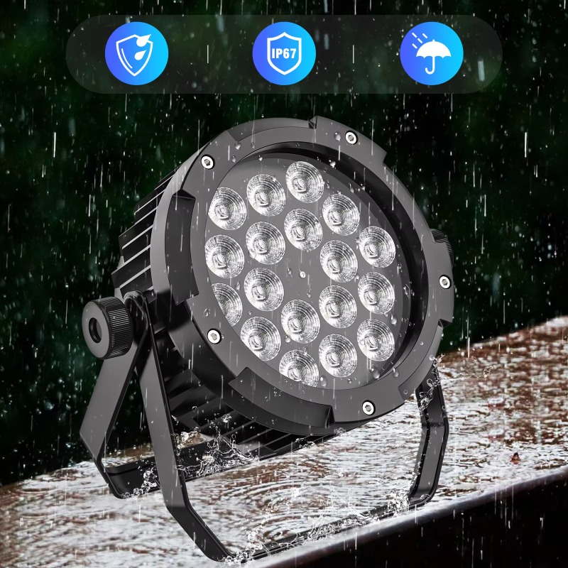4 projecteurs PAR étanches IP6 - Outdoor Lighting Waterproof avis et prix