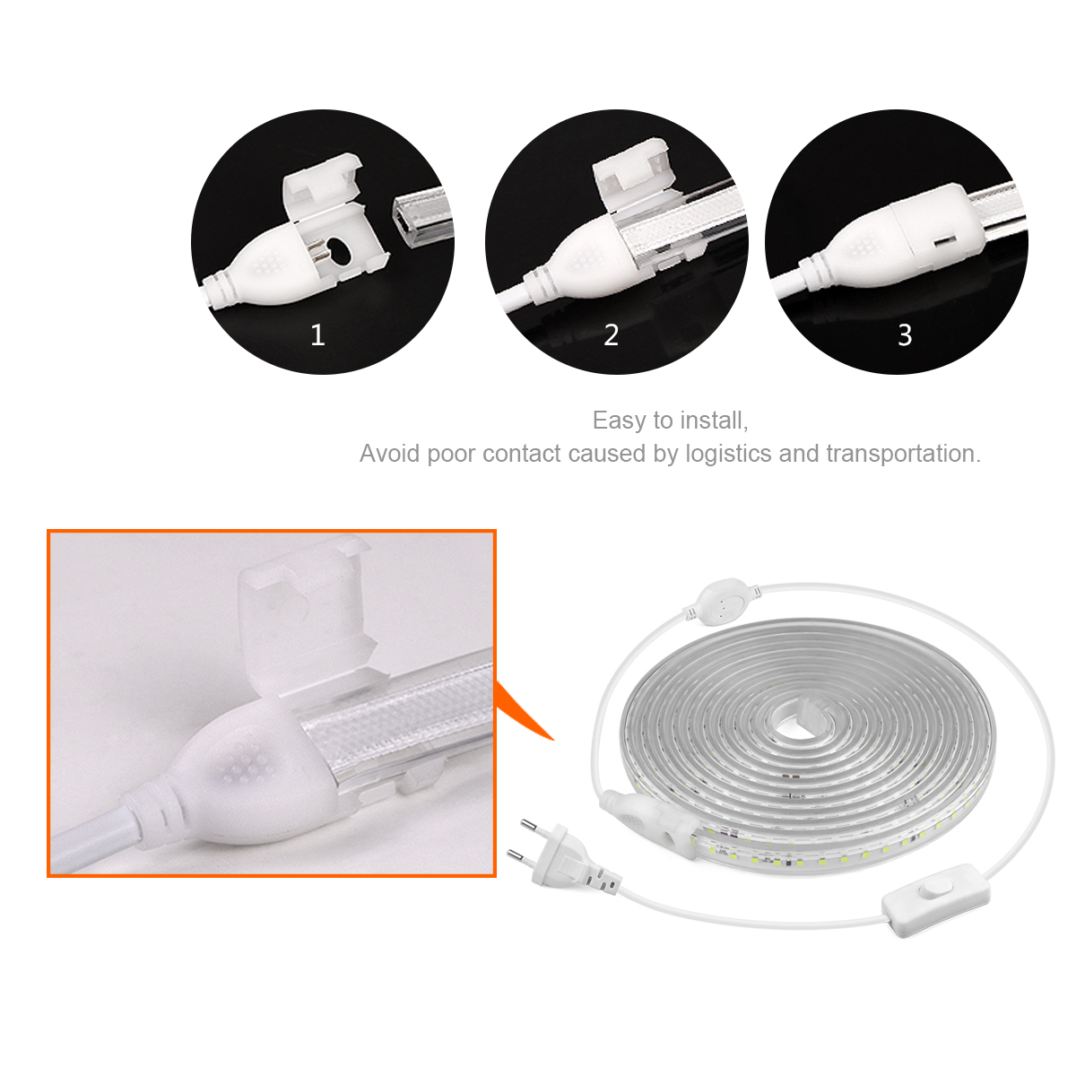 Bande lumineuse LED haute lumi - Outdoor Lighting Switch avis et prix