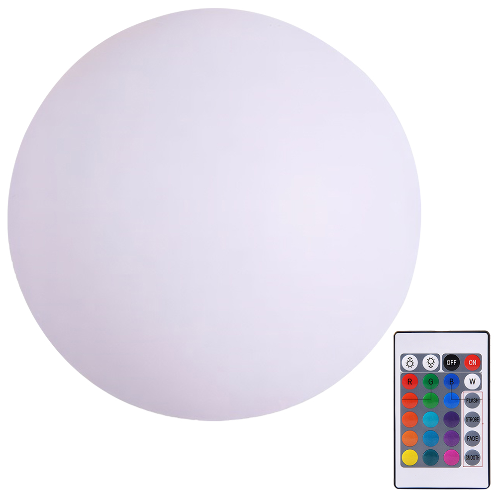 Boule lumineuse LED avec téléc - Outdoor Lighting Around Pool avis et prix