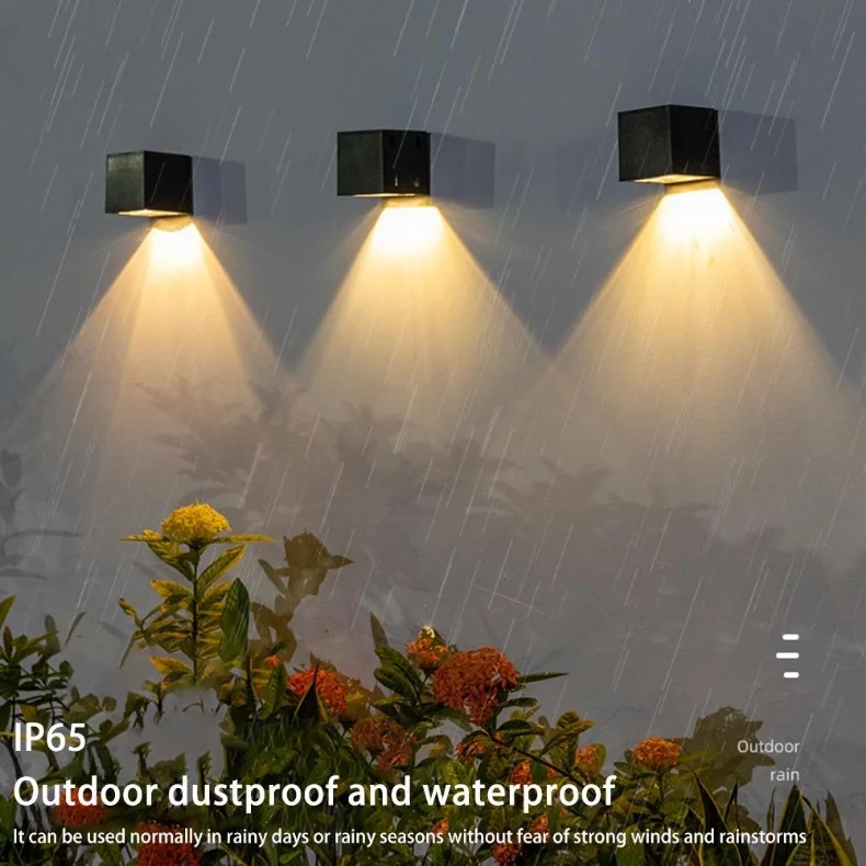 Lampe murale solaire LED extér - Outdoor Yard Lighting Fixtures avis et prix