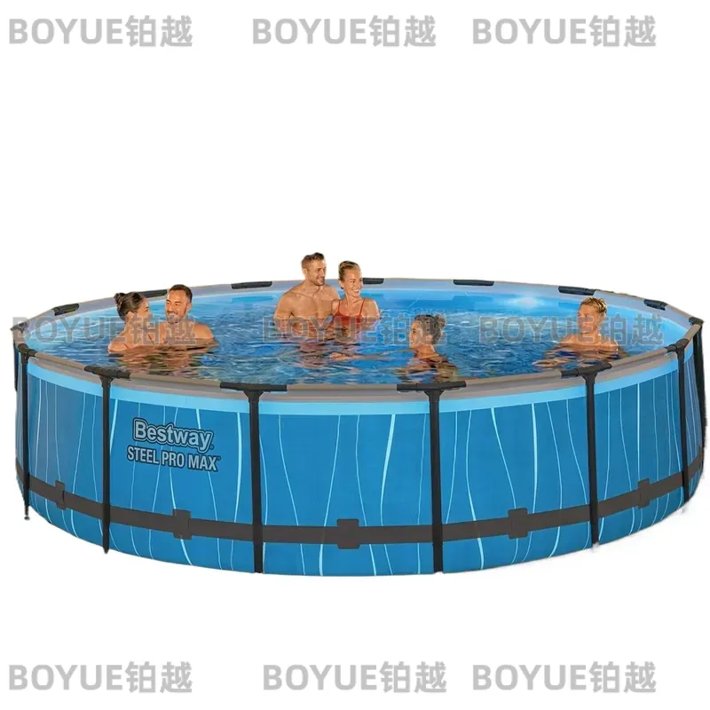 Piscine hors sol ronde en acie - Outdoor Lighting Around Pool avis et prix