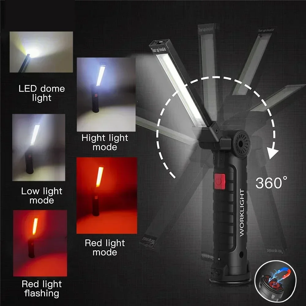 Lampe de poche LED COB, torche - Outdoor Lighting Types avis et prix
