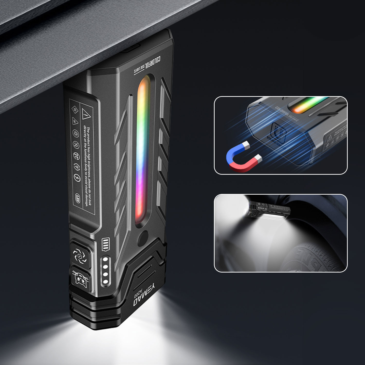 Lampe de poche LED RGB Portabl - Outdoor Lighting Ideas avis et prix