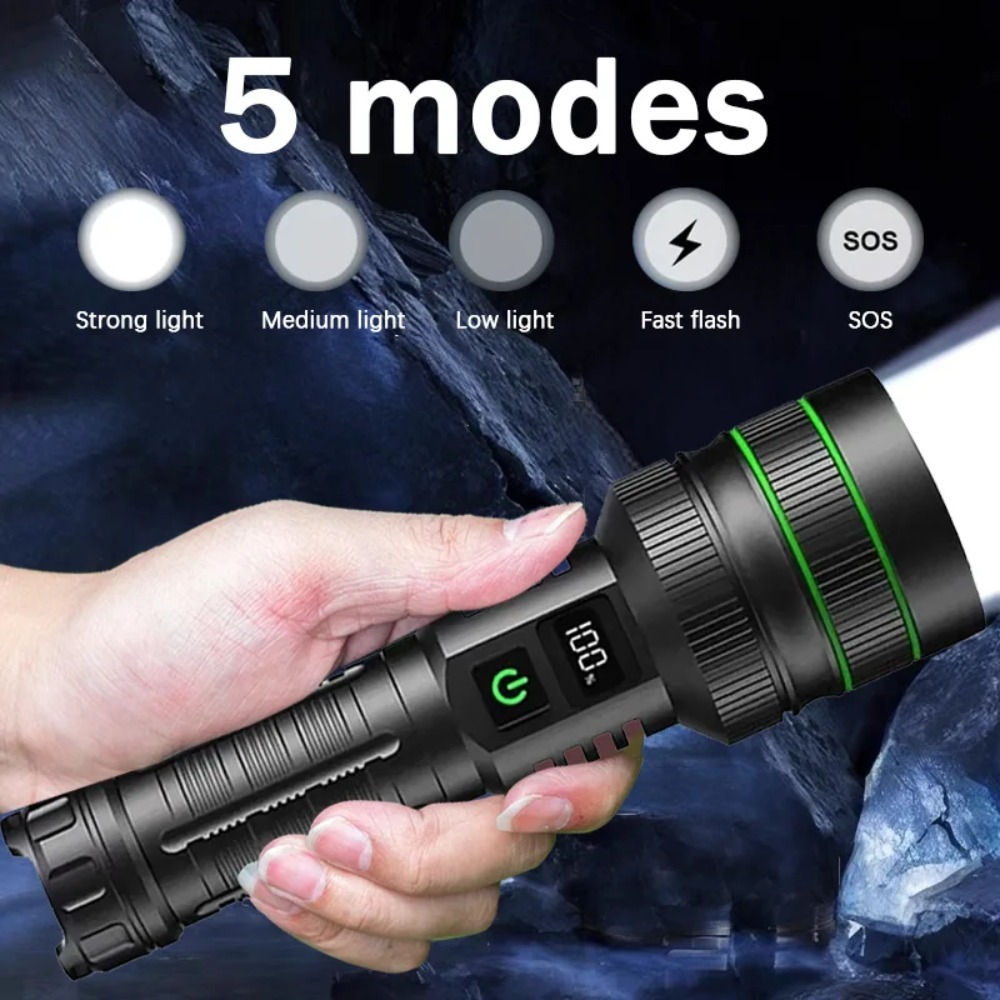 Lampe de poche LED puissante,  - Outdoor Lighting Types avis et prix