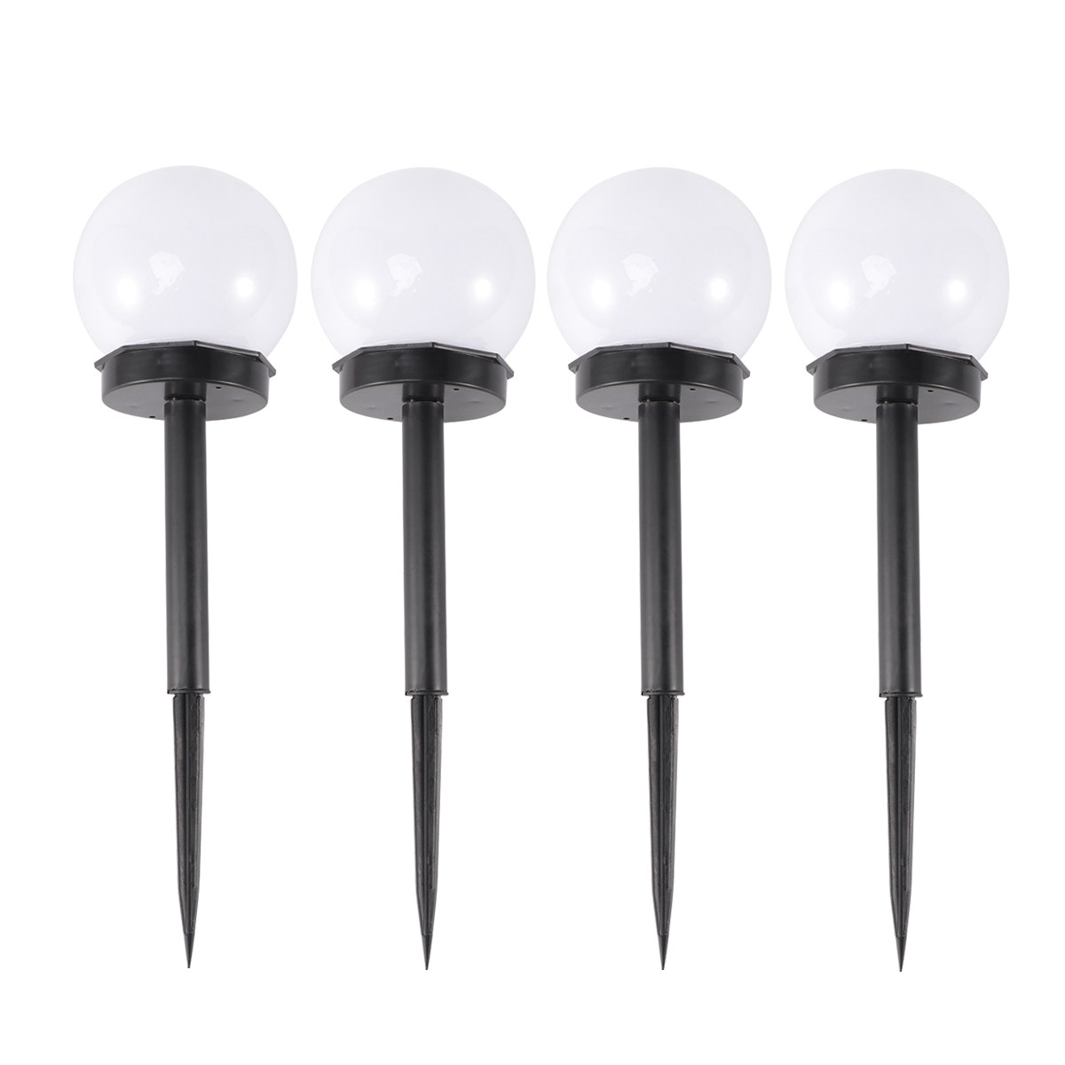 Lot de 4 lampes solaires de ja - Outdoor Lighting Around Pool avis et prix